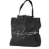 ヨウジヤマモト Yohji Yamamoto シグネチャーロゴカウレザートートバッグ M メンズ ONE SIZE